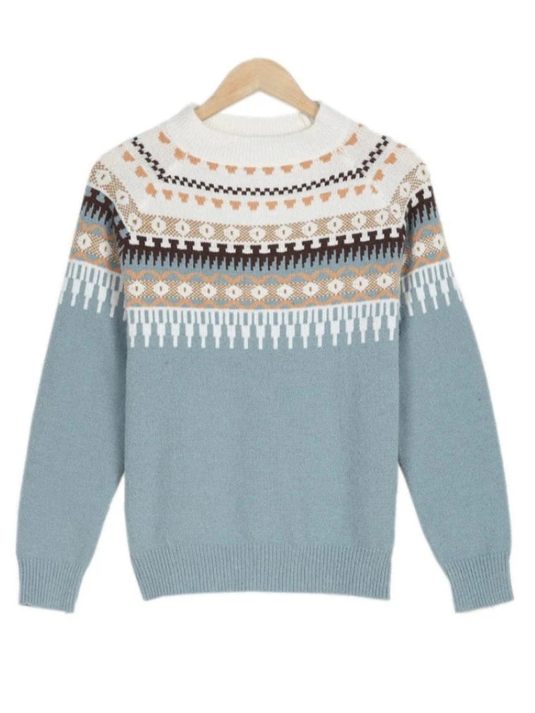 Damen Norweger Pullover für den Herbst (5)