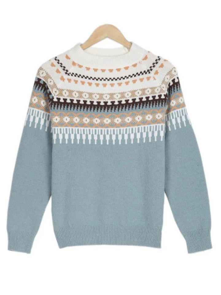 Damen Norweger Pullover für den Herbst (5)