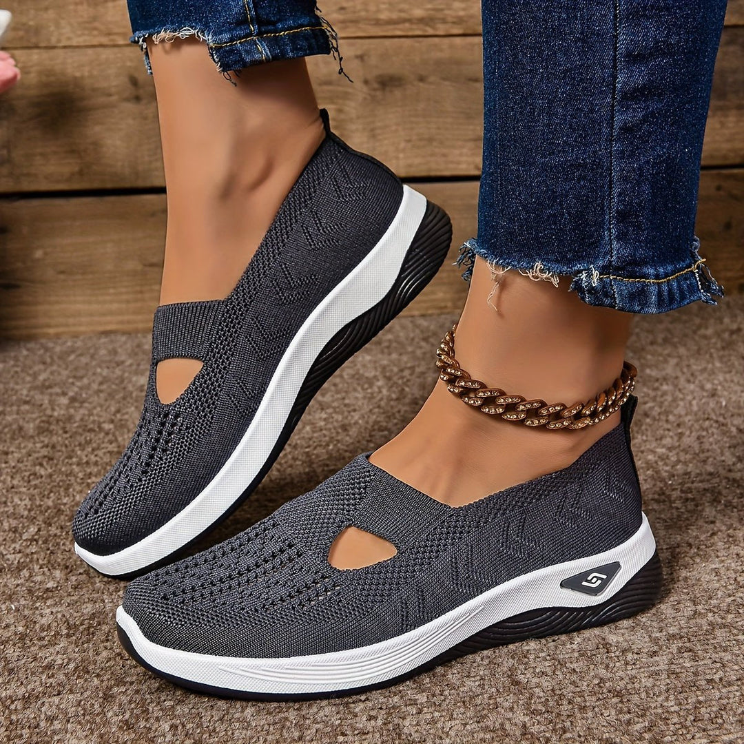 Damen Orthopädische Schuhe für den Alltag in Dunkelgrau
