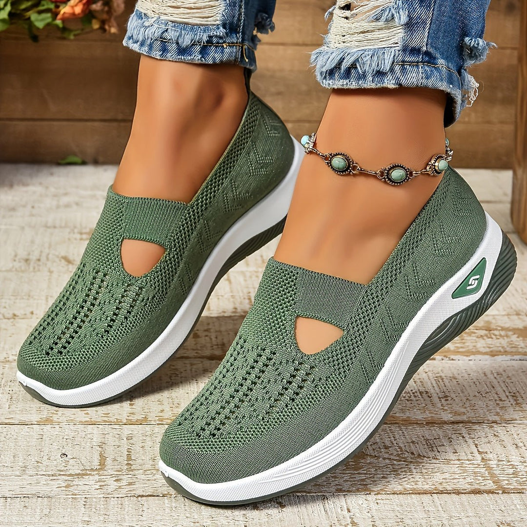 Damen Orthopädische Schuhe für den Alltag in Grün