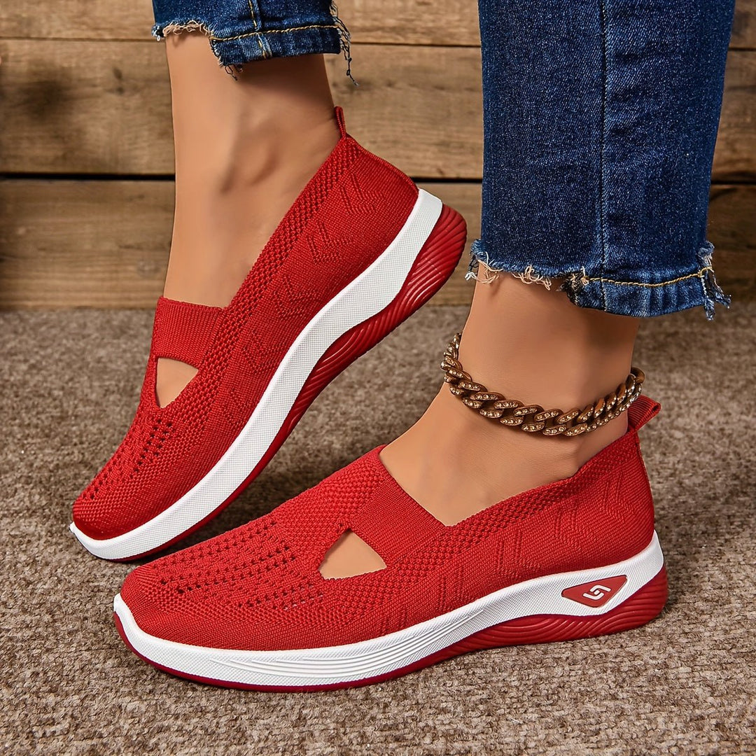 Damen Orthopädische Schuhe für den Alltag in Rot