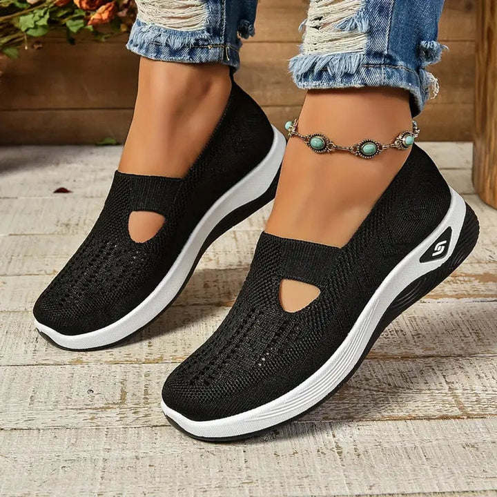 Damen Orthopädische Schuhe für den Alltag in Schwarz