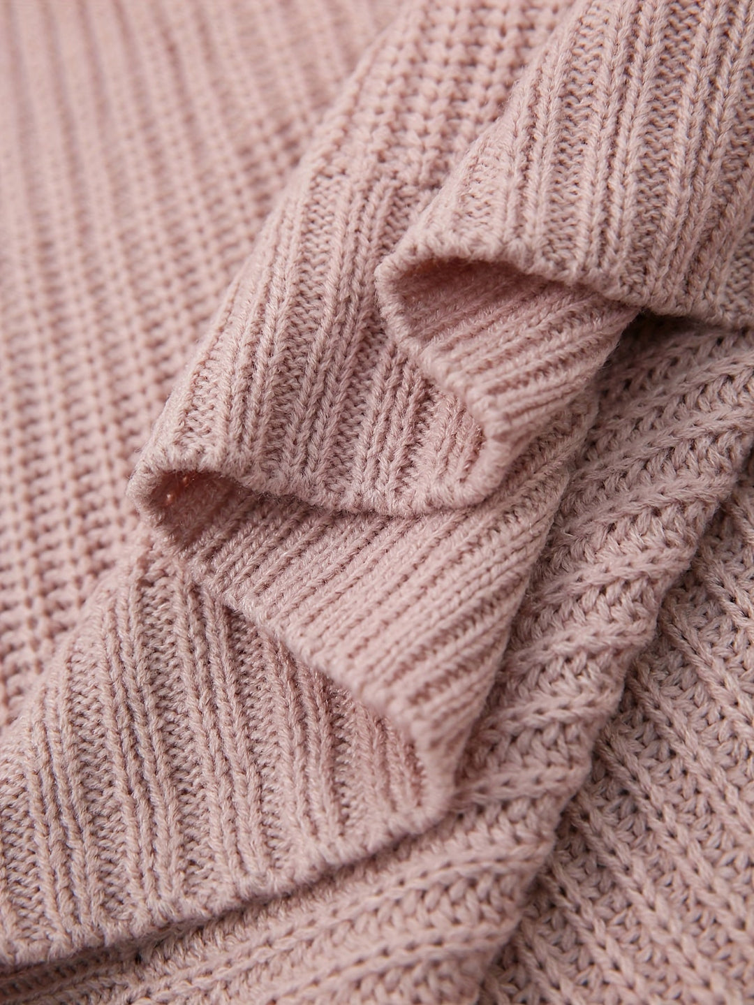 Damen Oversize Strickkleid für den Herbst (10)