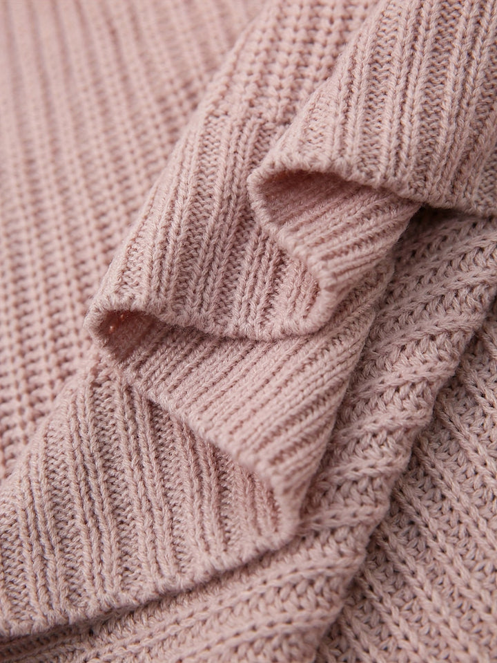 Damen Oversize Strickkleid für den Herbst (10)
