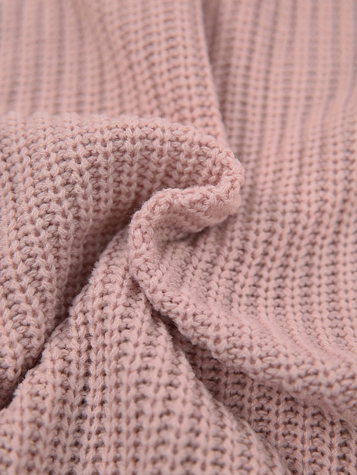 Damen Oversize Strickkleid für den Herbst (11)