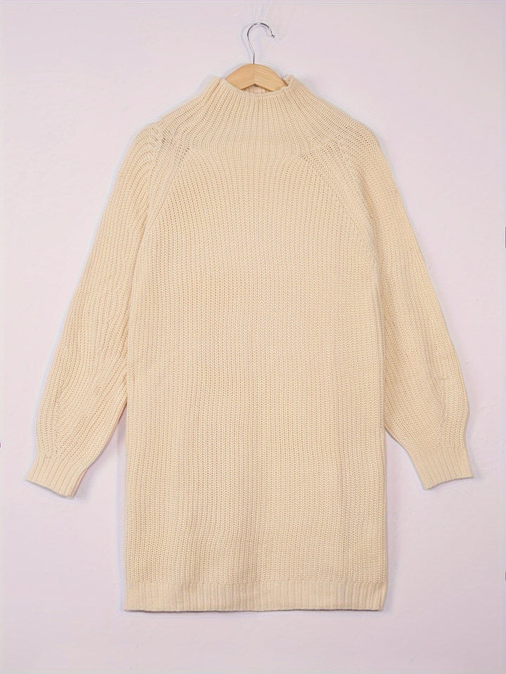 Damen Oversize Strickkleid für den Herbst (13)