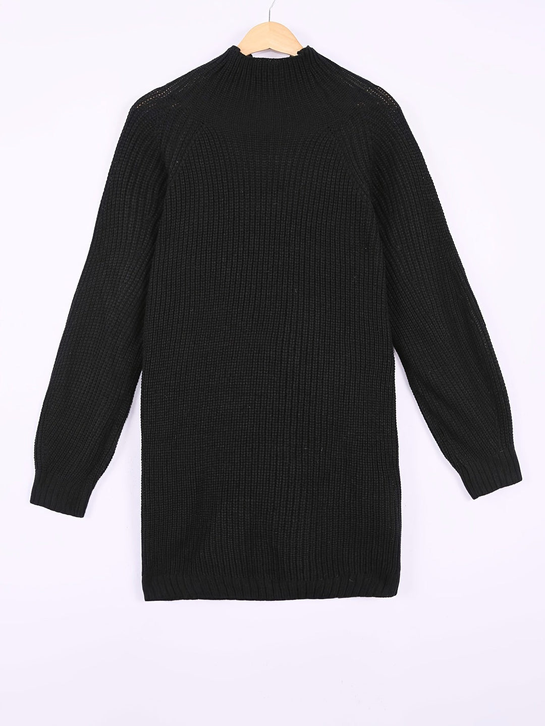 Damen Oversize Strickkleid für den Herbst (4)