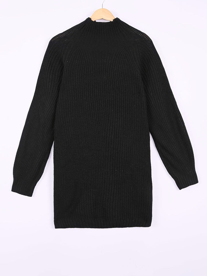 Damen Oversize Strickkleid für den Herbst (4)