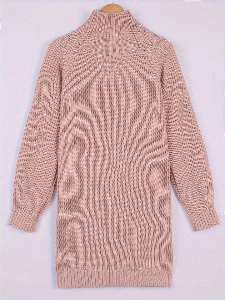 Damen Oversize Strickkleid für den Herbst (9)