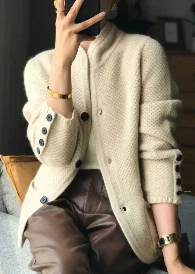 Damen Oversized Strickjacke für kühle Abende (3)