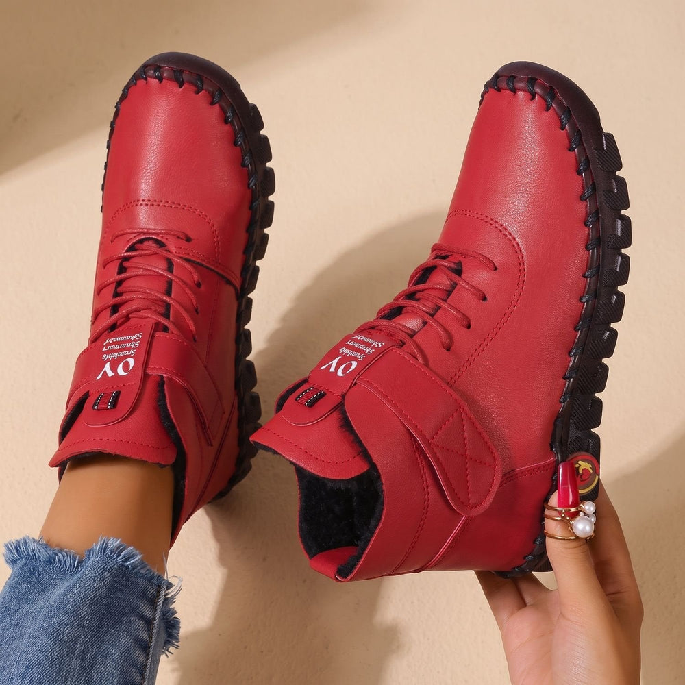 Damen Plateau Stiefel für den Alltag (2)