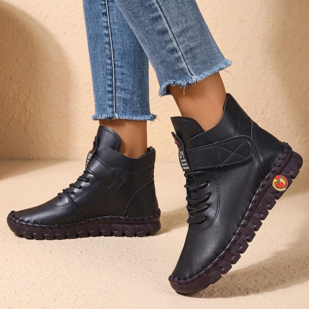 Damen Plateau Stiefel für den Alltag (3)
