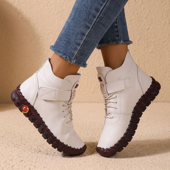 Damen Plateau Stiefel für den Alltag (4)