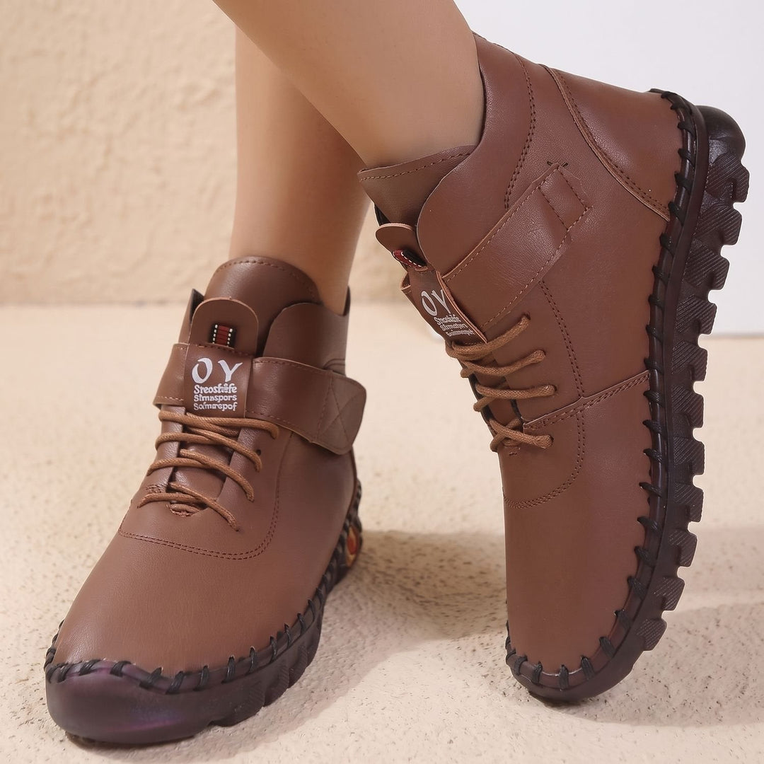 Damen Plateau Stiefel für den Alltag (5)