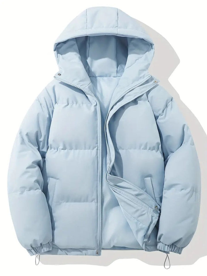 Damen Pufferjacke für Herbst mit Kapuze