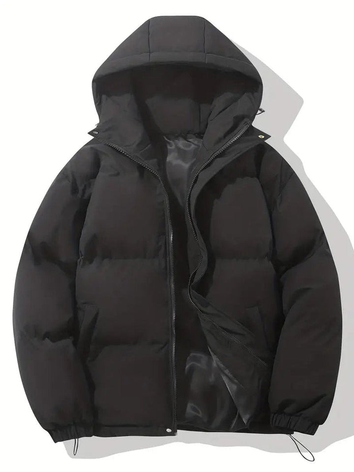 Damen Pufferjacke für Herbst mit Kapuze (2)
