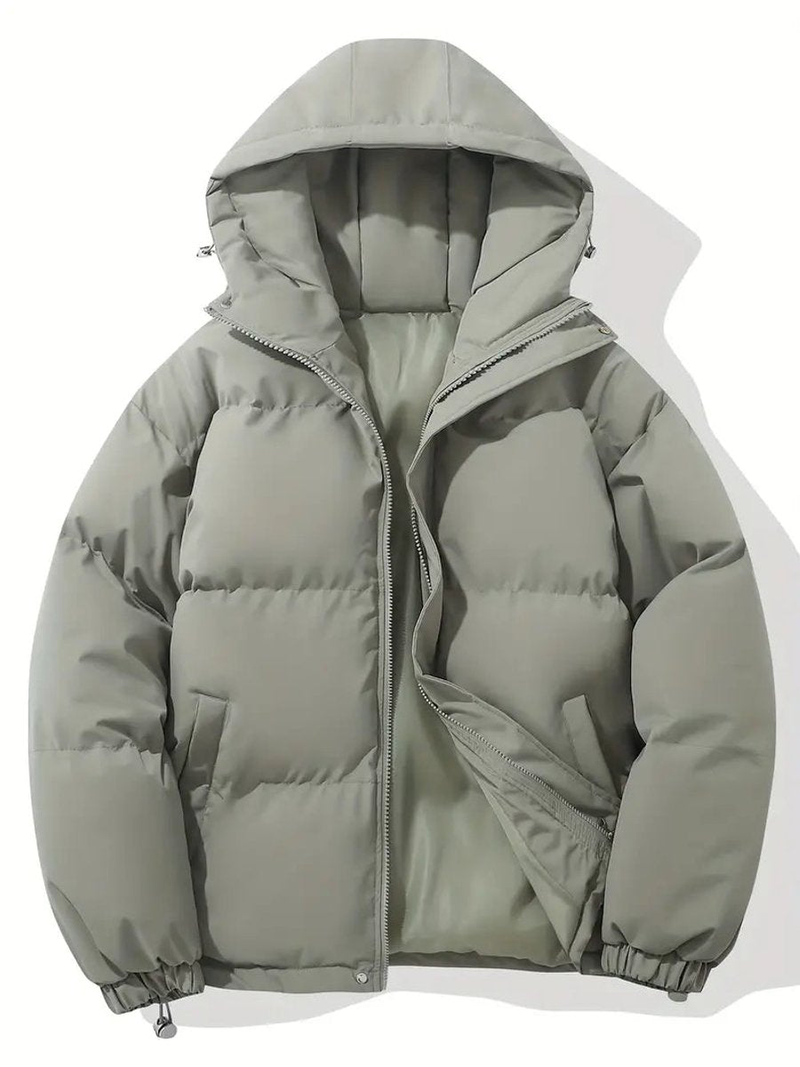 Damen Pufferjacke für Herbst mit Kapuze (6)