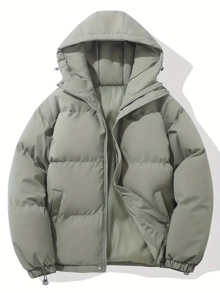 Damen Pufferjacke für Herbst mit Kapuze (6)