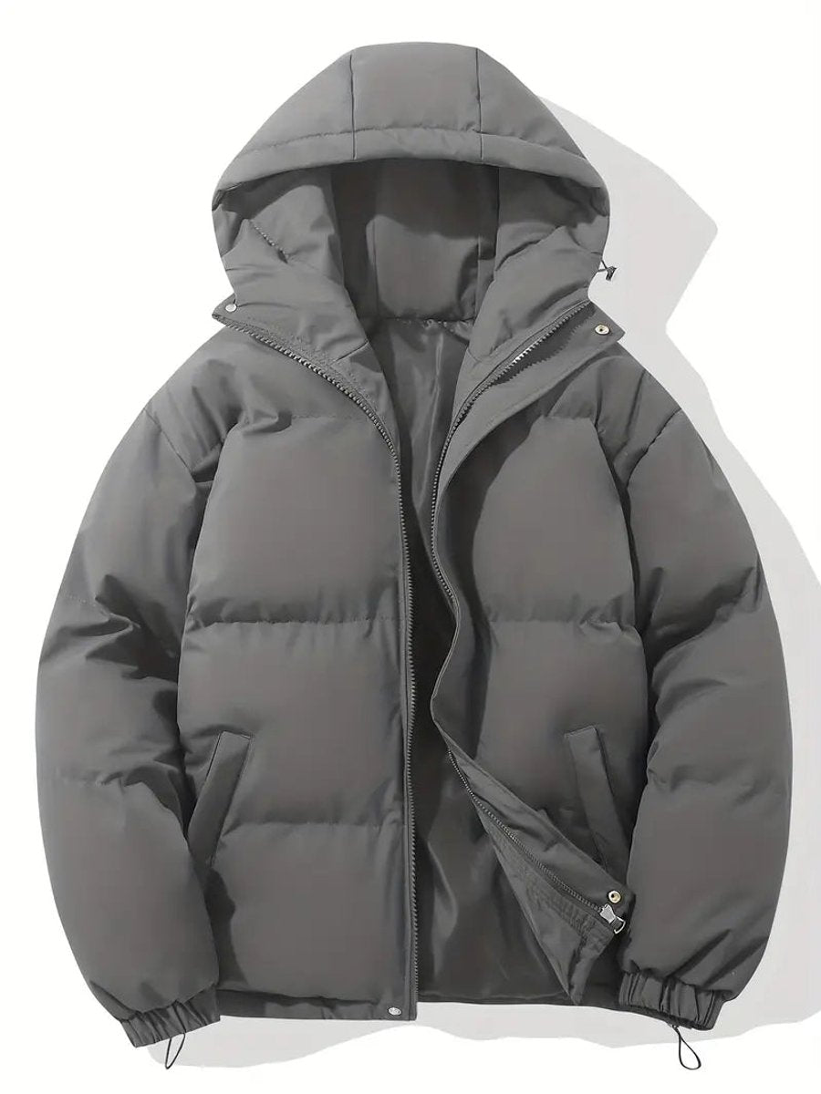 Damen Pufferjacke für Herbst mit Kapuze (8)