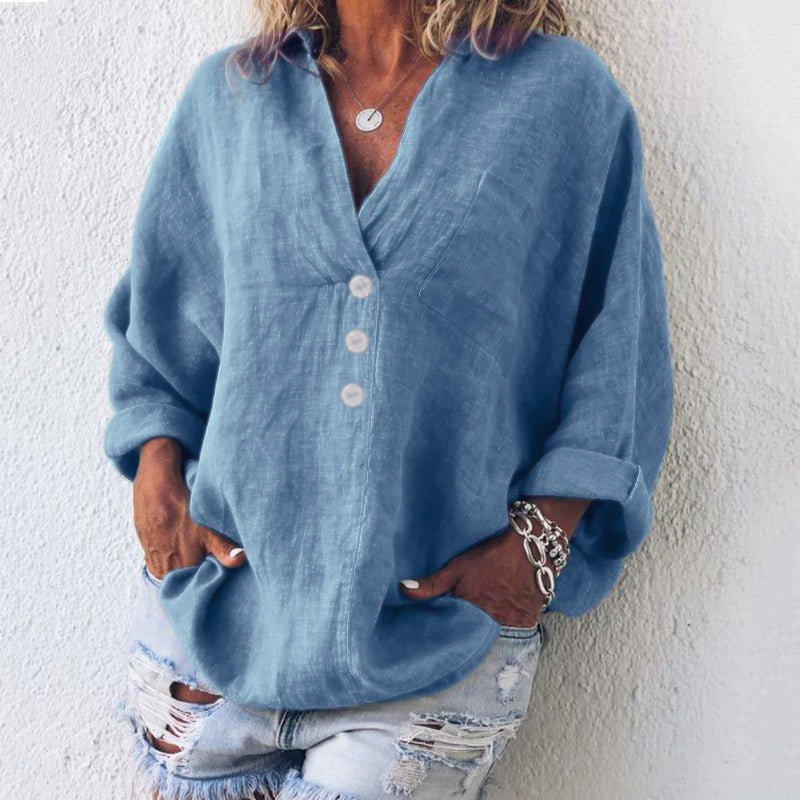 Damen Pullover atmungsaktiv und vielseitig in Blau