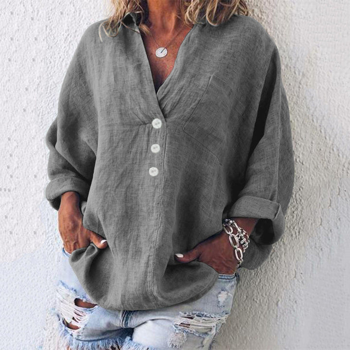 Damen Pullover atmungsaktiv und vielseitig in Grau