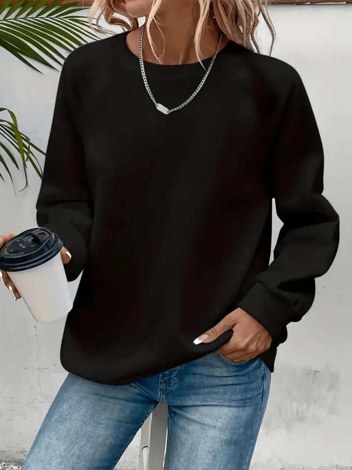 Damen Pullover figurbetont für den Alltag in Schwarz