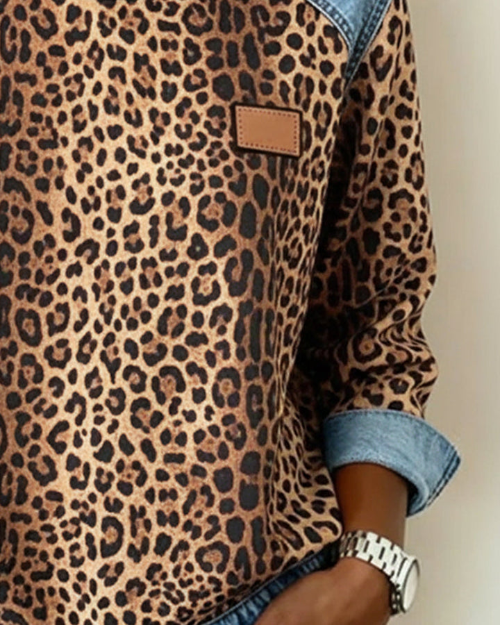 Damen Pullover im Leoparden-Look (3)