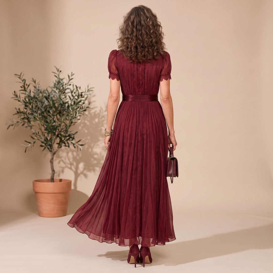 Damen Romantisches Maxi-Kleid für Hochzeitsgäste (3)