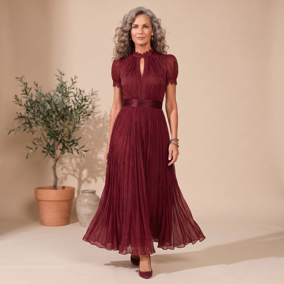 Damen Romantisches Maxi-Kleid für Hochzeitsgäste (4)