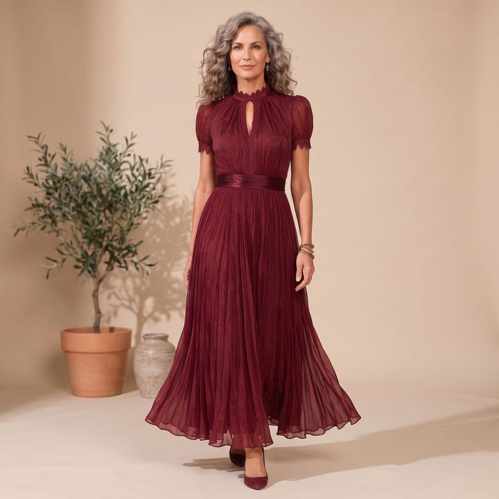 Damen Romantisches Maxi-Kleid für Hochzeitsgäste (4)