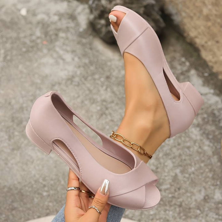 Damen Sandalen mit Absatz für den Sommer (4)