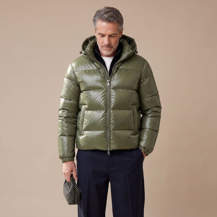 Damen Sherpa-gefütterte Winterjacke mit Kapuze (4)