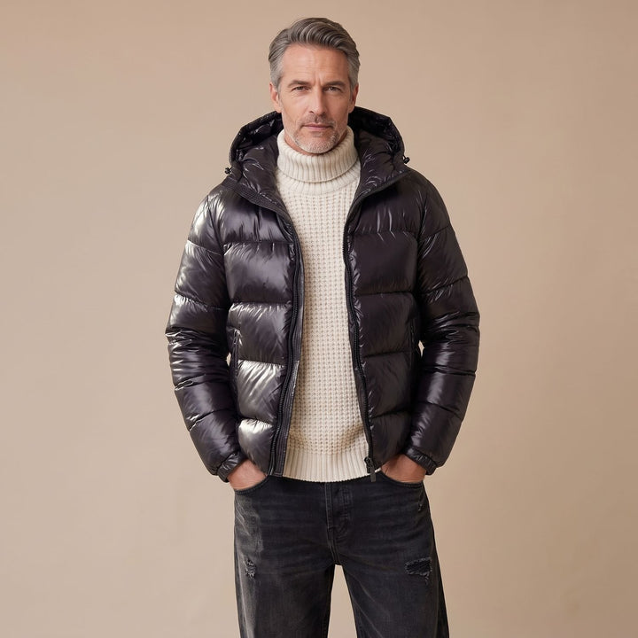 Damen Sherpa-gefütterte Winterjacke mit Kapuze (7)