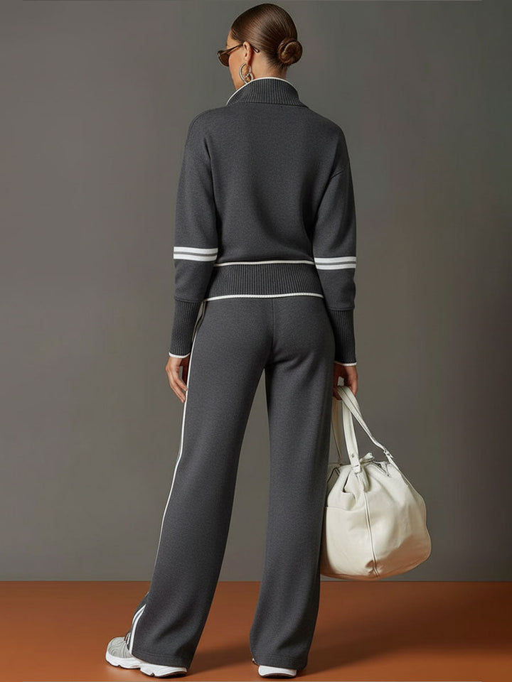 Damen Sportliches Vintage-Set (7)