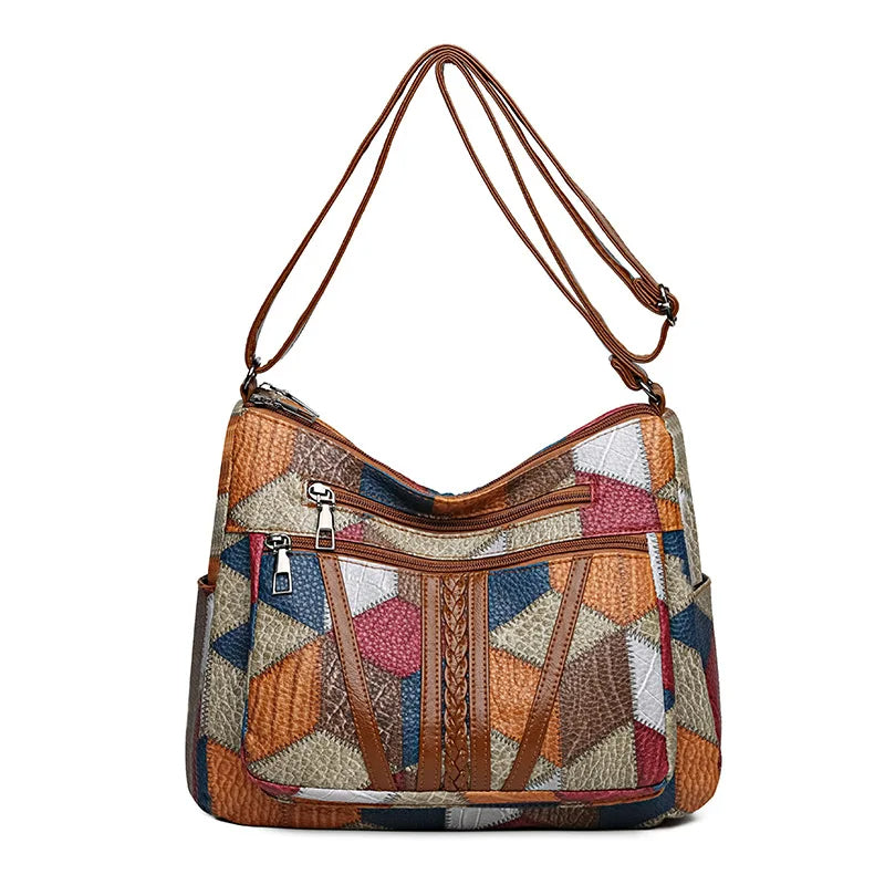Damen Statement Handtasche aus weichem Leder (5)