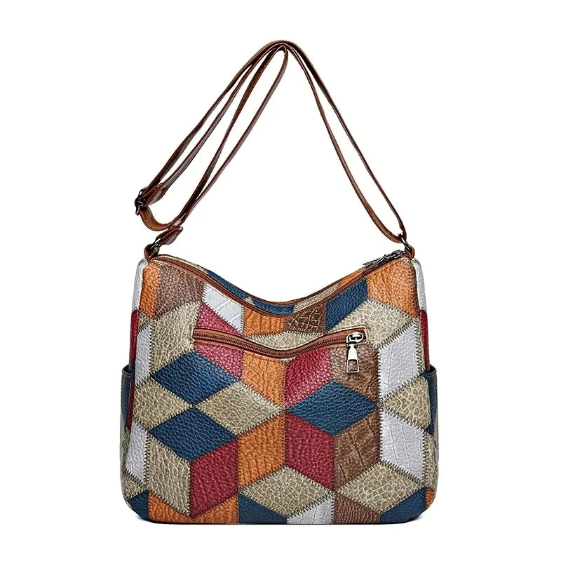 Damen Statement Handtasche aus weichem Leder (6)