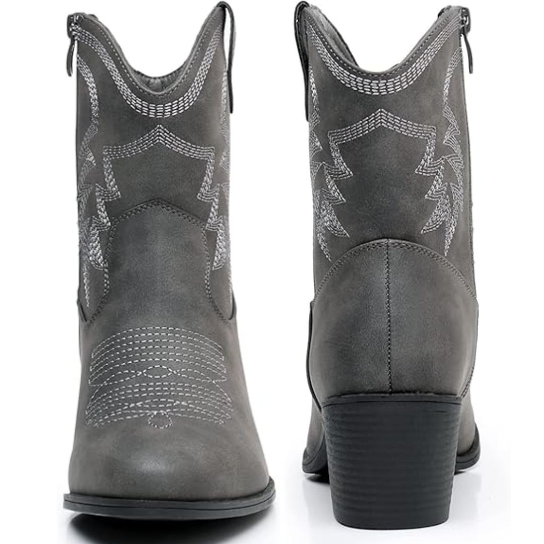 Damen Stiefel im Western-Stil (2)