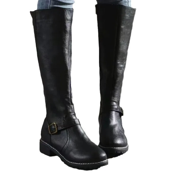Damen Stiefeletten aus Leder mit orthopädischer Stütze (5)