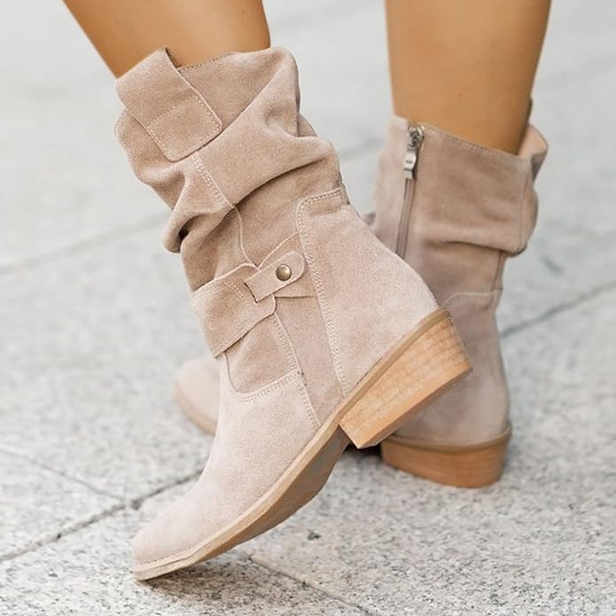 Damen Stiefeletten für den Winter mit Absatz (2)