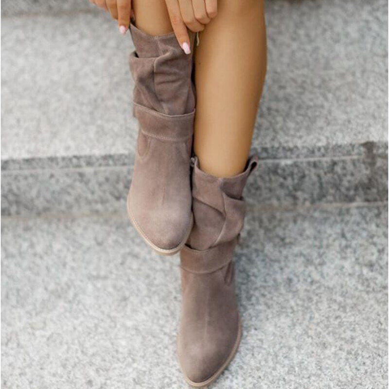 Damen Stiefeletten für Herbst Mode Outfits (5)