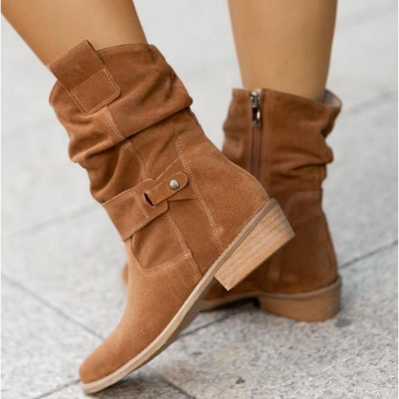Damen Stiefeletten für Herbst Mode Outfits (9)