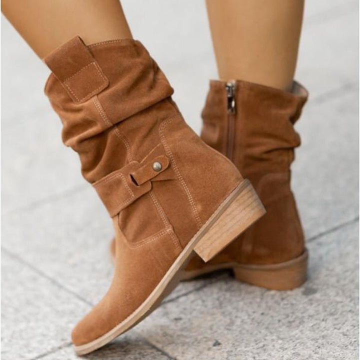 Damen Stiefeletten für Herbst Mode Outfits (9)