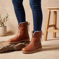 Frieda | Damen Stiefeletten mit Fleecefutter für Winter