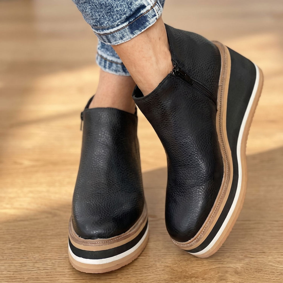 Damen Stiefeletten mit Slip-On für Winter (2)