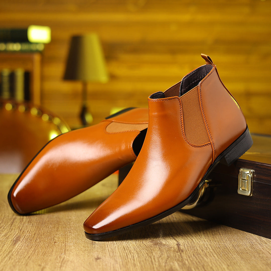 Damen Stiefeletten mit spitzer Schuhform für eleganten Alltag (2)