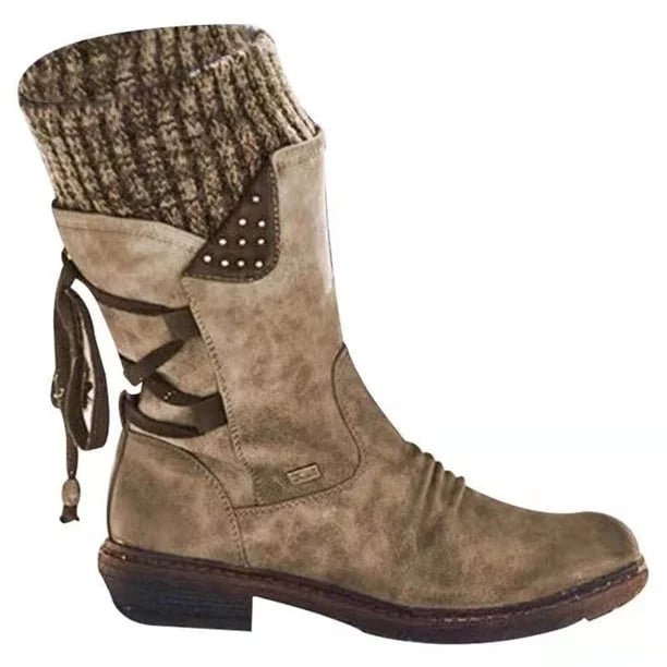 Damen Stiefeletten Wasserdicht Mit Reißverschluss (7)