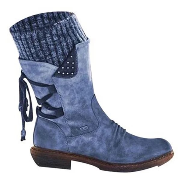 Damen Stiefeletten Wasserdicht Mit Reißverschluss (9)