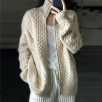 Mila | Damen Strickjacke aus Kaschmir zum Layern