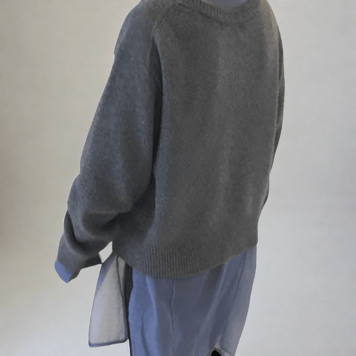 Damen Strickjacke aus weichem Material zum Schichten (7)