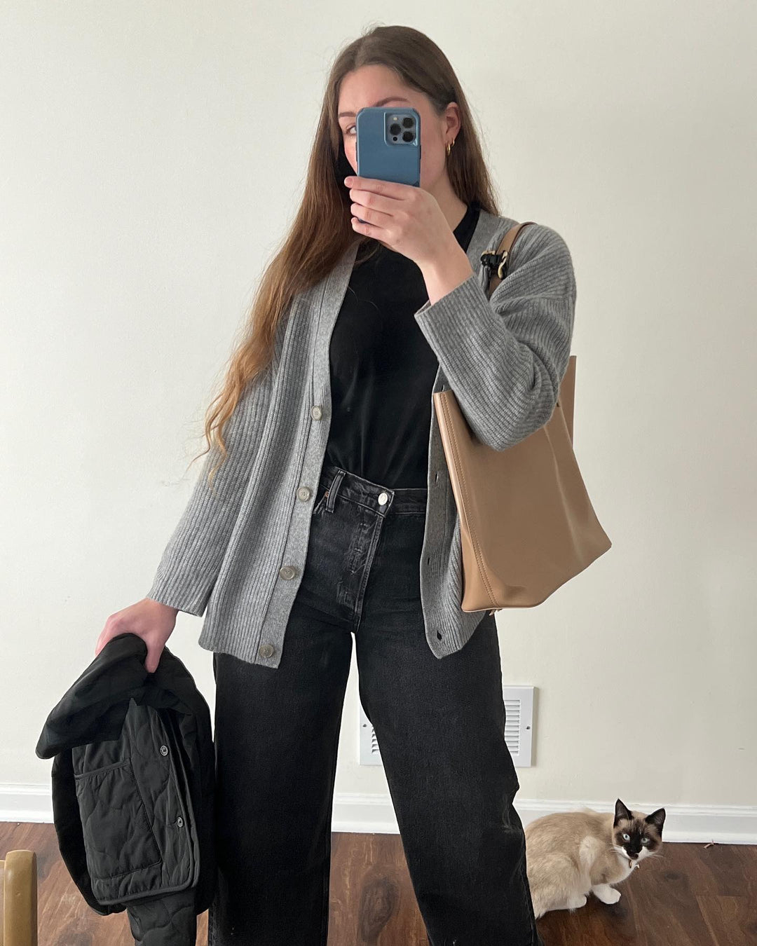 Damen Strickjacke im Oversized-Look für Herbst (7)